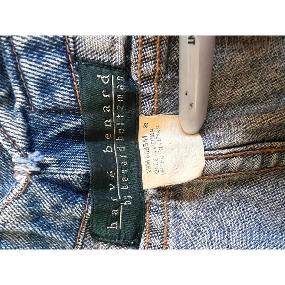 Harve Benard By Benard Holtzman Maxi Denim Skirt  In great condition - Picture 3 of 4